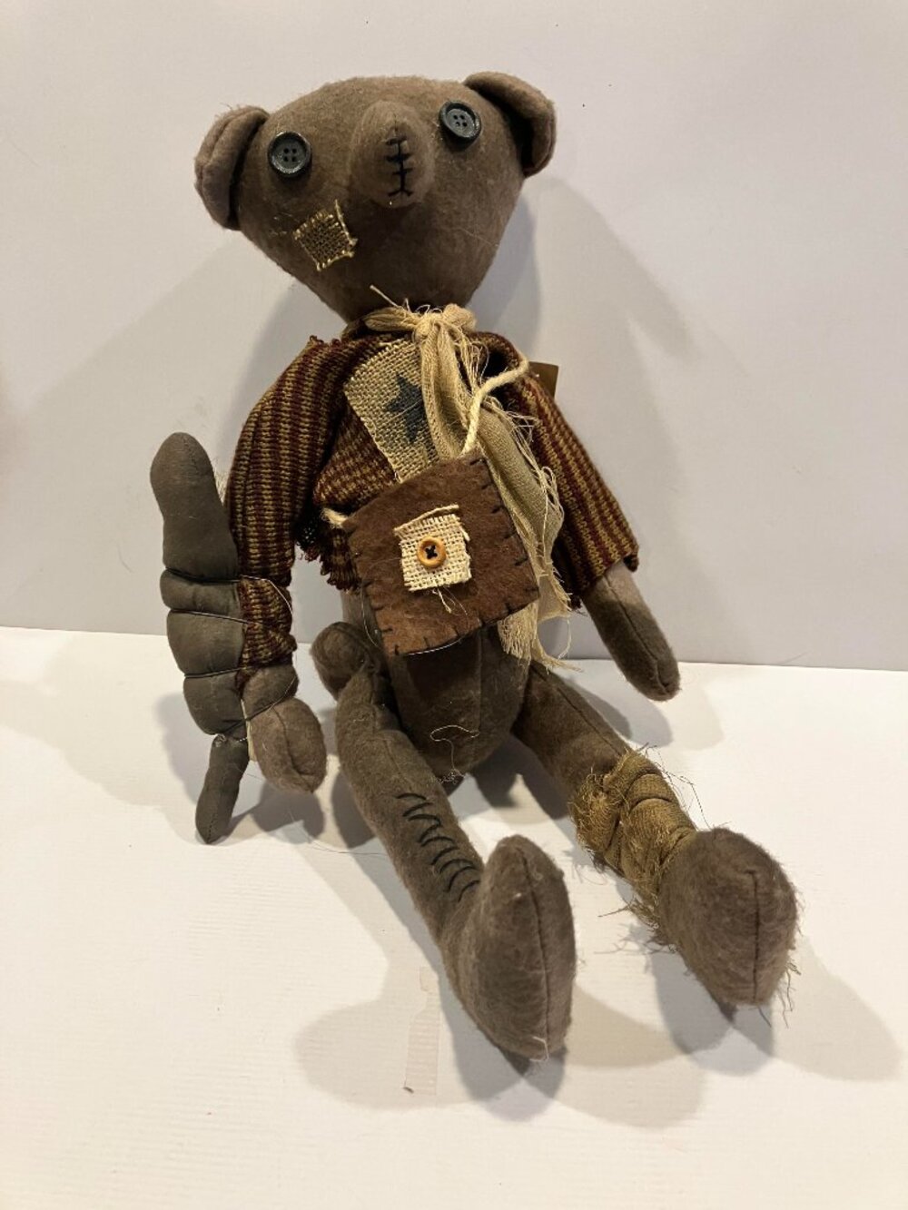 Handmade Teddy Bear Adorable Brand New with Tag